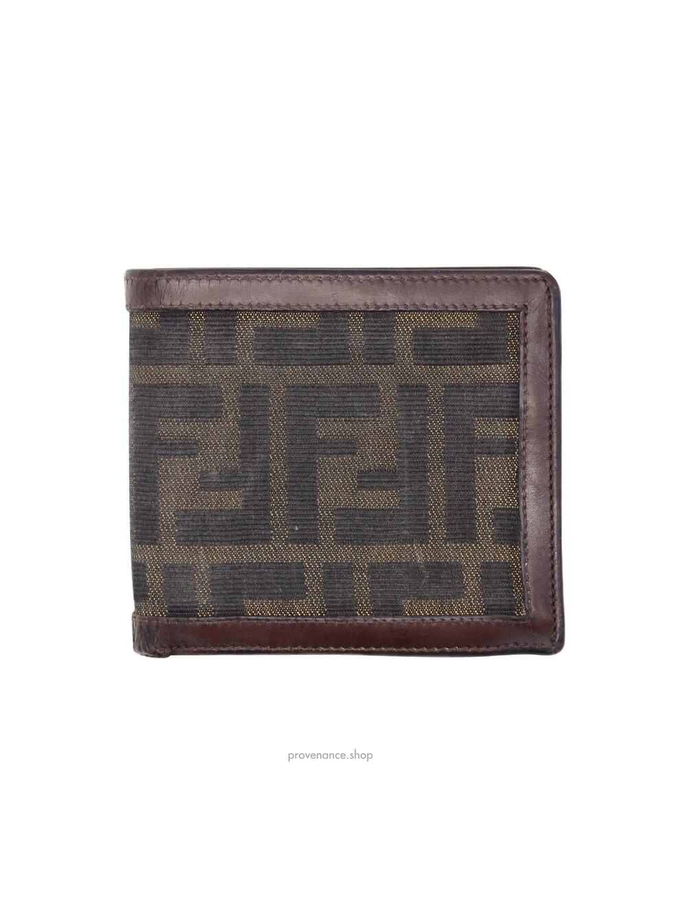 🔴 Fendi  Bifold Wallet - FF Zucca